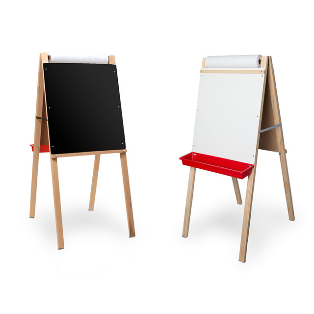 FLIPSIDE Crestline Products Child's Deluxe Double Easel, Black