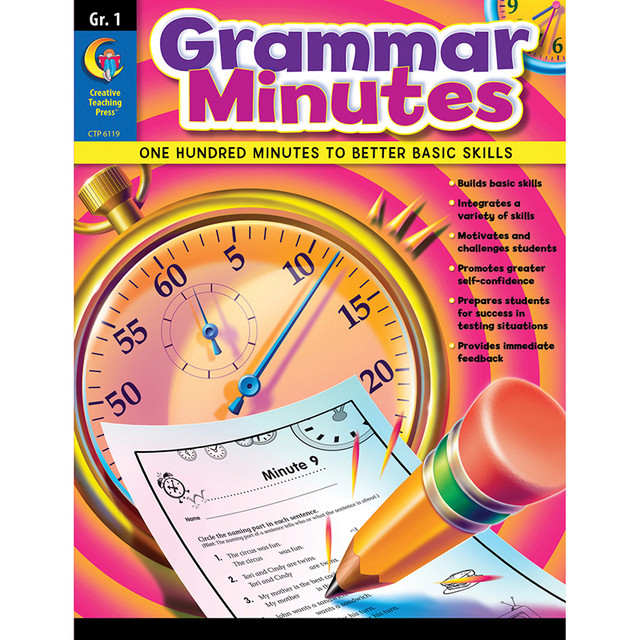 CREATIVE TEACHING PRESS Creative Teaching Press® Grammar Minutes Workbook, Grade 1