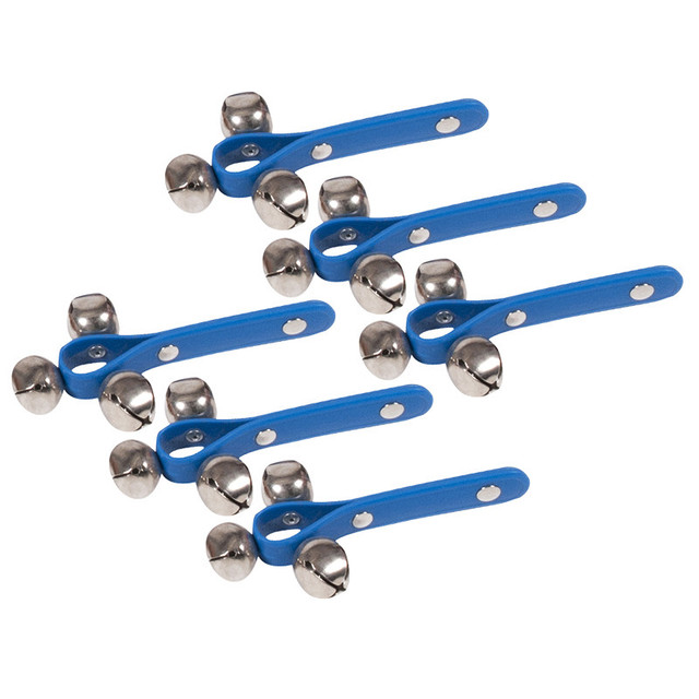 WESTCO EDUCATIONAL PRODUCTS Sound Choice Cluster Bells, Pack of 6