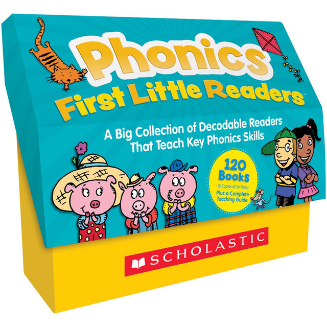 SCHOLASTIC TEACHING RESOURCES Scholastic Teaching Solutions Phonics First Little Readers (Classroom Set)