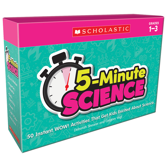 SCHOLASTIC TEACHING RESOURCES Scholastic Teaching Solutions 5-Minute Science: Grades 1-3