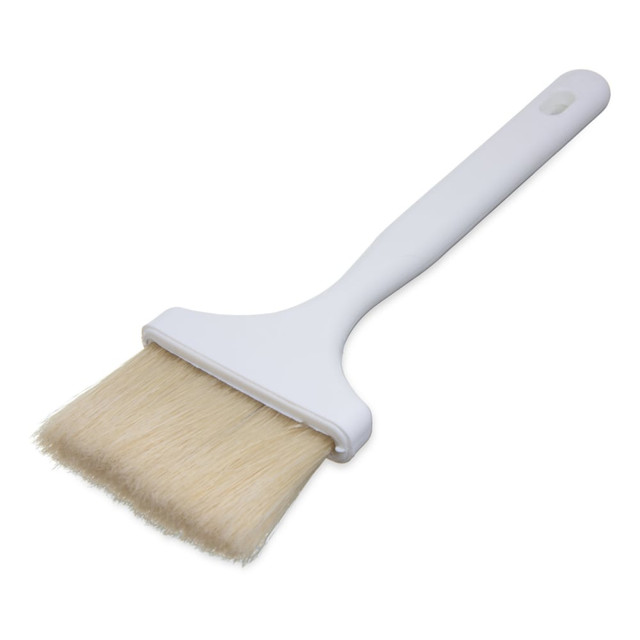 CARLISLE SANITARY MAINTENANCE PRODUCTS Carlisle CL4037900  Sparta Meteor Pastry/Basting Brushes, 3in, White, Pack Of 12 Brushes