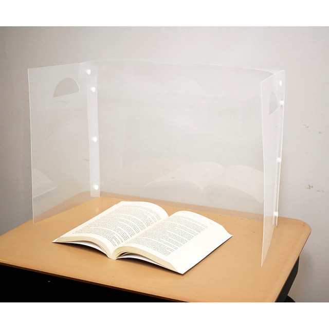 THE PENCIL GRIP The Pencil Grip™ Personal Space™ Desk Dividers, PreK-Elementary, Frosted, Single