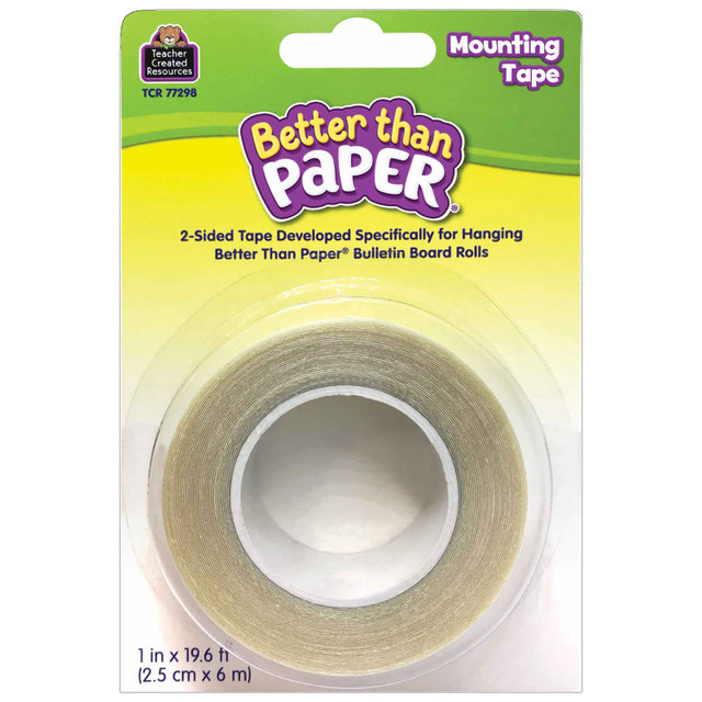 TEACHER CREATED RESOURCES Teacher Created Resources® Better Than Paper® Mounting Tape
