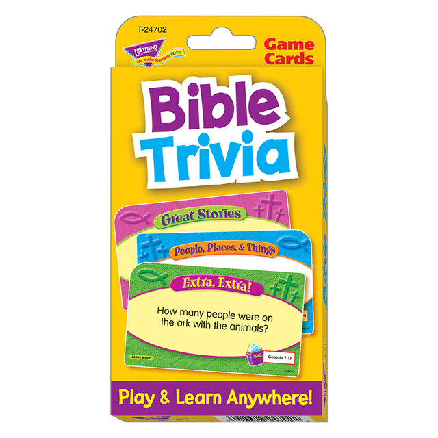 TREND ENTERPRISES INC. TREND Bible Trivia Challenge Cards®