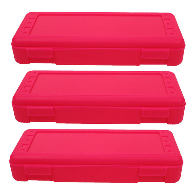 ROMANOFF PRODUCTS Romanoff Ruler Box, Hot Pink, Pack of 3