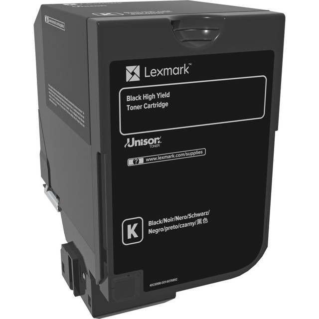 LEXMARK INTERNATIONAL, INC. 84C0H10 Lexmark Original Toner Cartridge - Laser - High Yield - 25000 Pages - Black