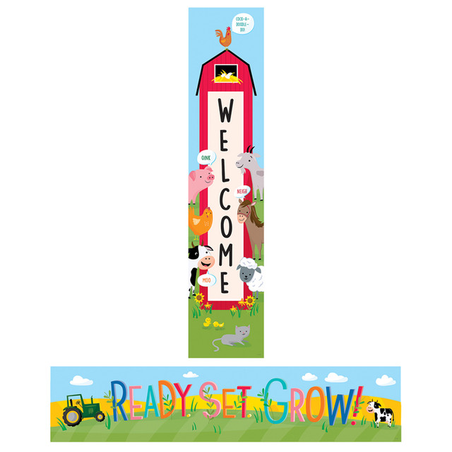 CREATIVE TEACHING PRESS Creative Teaching Press® Farm Friends Welcome Banner