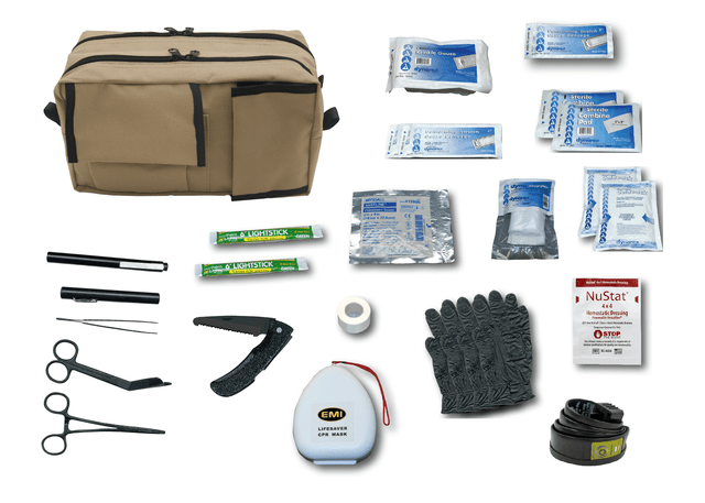 EMI - Emergency Medical 9128 E.T.R. Basic Response Kit (Desert Sand) EMI - Emergency Medical 9128 E.T.R. Basic Response Kit (Desert Sand)