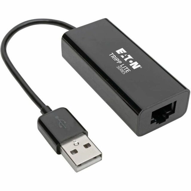 TRIPP LITE U236-000-R Eaton Tripp Lite Series USB 2.0 Hi-Speed to Gigabit Ethernet NIC Network Adapter White 10/100 Mbps - Network adapter - USB 2.0 - 10/100 Ethernet - black TRIPP LITE U236-000-R Eaton Tripp Lite Series USB 2.0 Hi-Speed to Gigabit Ethernet NIC Network Adapter White 10/100 Mbps - Network adapter - USB 2.0 - 10/100 Ethernet - black