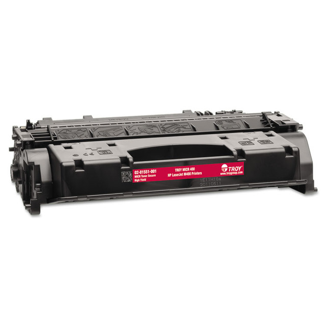 TROY 0281551001 0281551001 80X High-Yield MICR Toner Secure, Alternative for HP CF280X, Black