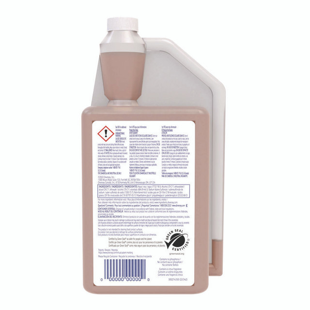 DIVERSEY 101109755 Stride Citrus SC Neutral Cleaner, Citrus Scent, 32 oz Acuumix Bottle, 6/Carton