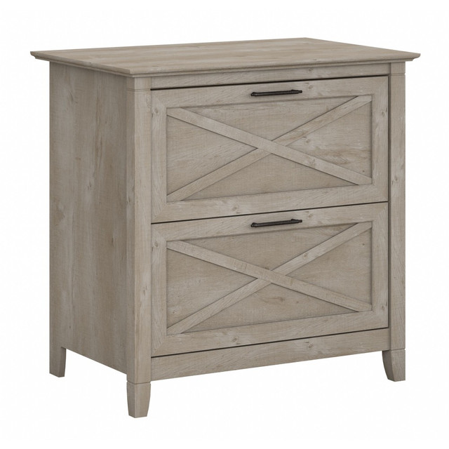 BUSH INDUSTRIES INC. KWF130WG-03 Bush Business Furniture Key West 30inW x 19-7/8inD Lateral 2-Drawer File Cabinet, Washed Gray, Standard Delivery BUSH INDUSTRIES INC. KWF130WG-03 Bush Business Furniture Key West 30inW x 19-7/8inD Lateral 2-Drawer File Cabinet, Washed Gray, Standard Delivery