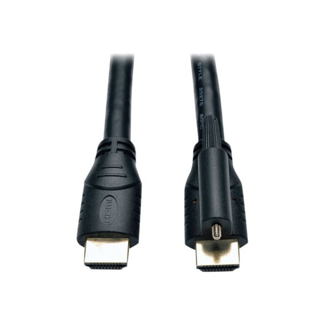 TRIPP LITE P569-015-LOCK  High-Speed HDMI Cable With Ethernet and Locking Connector, 15ft