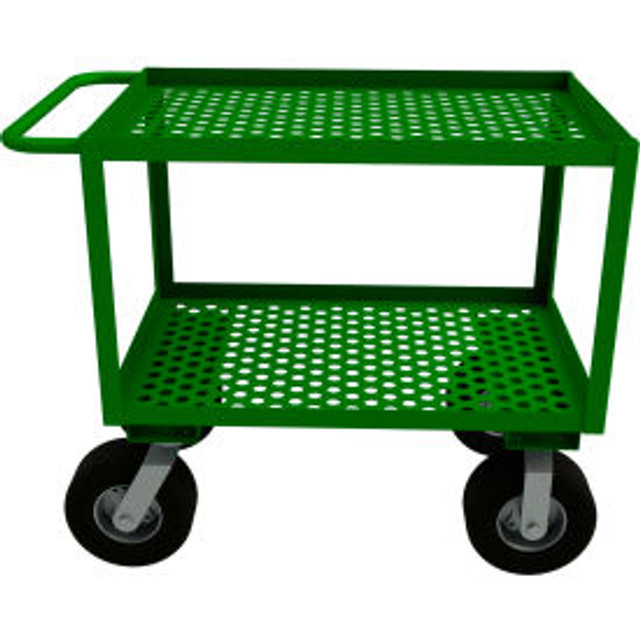 Durham Mfg Co. Durham Mfg® Garden Cart Steel 1000 lb. Capacity 42-1/4""L x 24-1/4""W x 35""H p/n GC-2436-2-10PN-83T