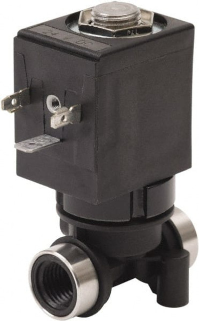 Spartan Scientific 6200-030-ABA7C Solenoid Valve: 3-Way & 2-Position, 1/8" Port, NPT