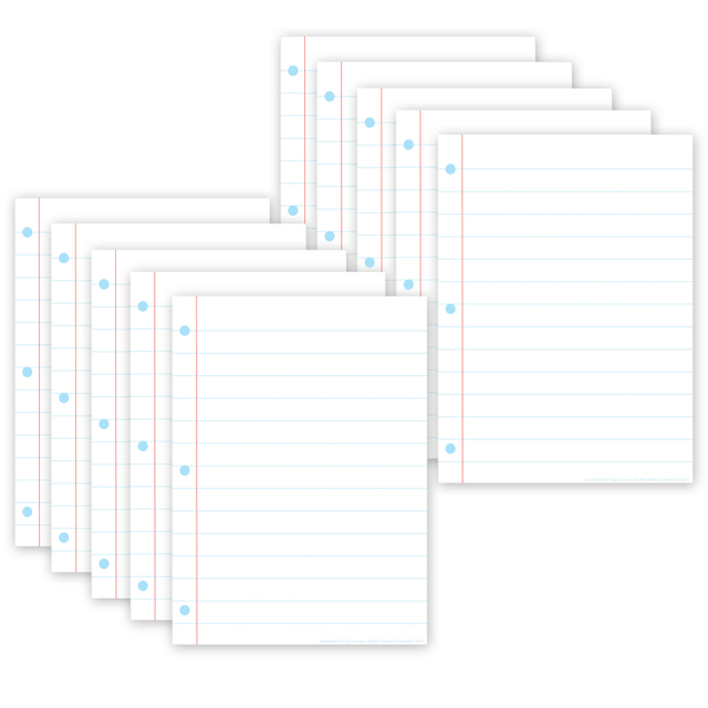 Keep things fun in the classroom or at home with these Ashley Productions Smart Poly PosterMat Pals Space Savers. These dual placemats and posters are durable and easily washed for simple clean up.  Write on/wipe-off surface.  Suitable for dry-erase or water-based markers and washable crayons.  Can be used on a table or hung on the wall.  Notebook paper style place mats.