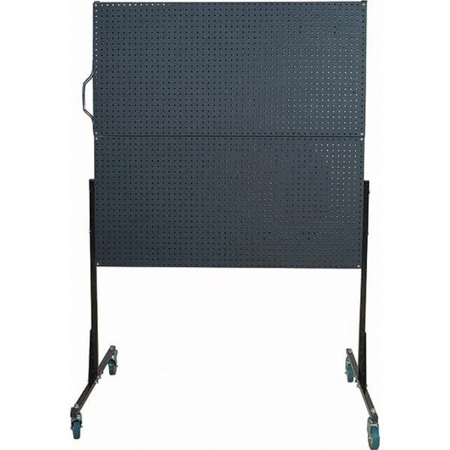 Triton Products F1-DBK Tool Board Stand: Round Holes, 80" High, 50-1/2" Wide,