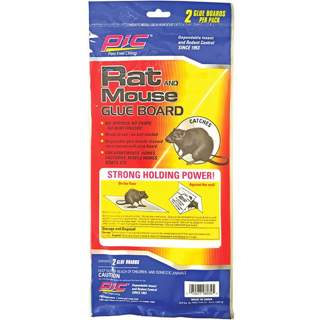 PIC CORPORATION GRT2F PIC Glue Mouse & Rat Boards - 2 / Pack PIC CORPORATION GRT2F PIC Glue Mouse & Rat Boards - 2 / Pack