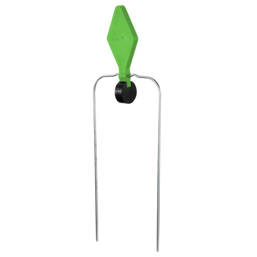 Champion Targets 44800 Champion Targets 44800 Duraseal Spinner Target, Single 5.5 Radiation Green Diamond