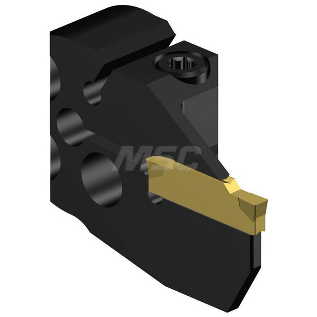 Sandvik Coromant 5764521 Modular Grooving Head: Right Hand, Cutting Head, System Size 25, Uses N123 Size F Inserts