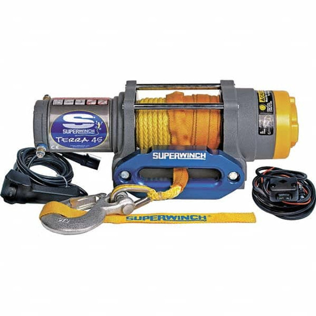 Superwinch 1140230 Automotive Winches; Winch Type: Wire Rope ; Winch Gear Type: Planetary ; Winch Gear Ratio: 166:01:00 ; Pull Capacity: 4000 ; Cable Length: 50 ; Voltage: 12 V dc
