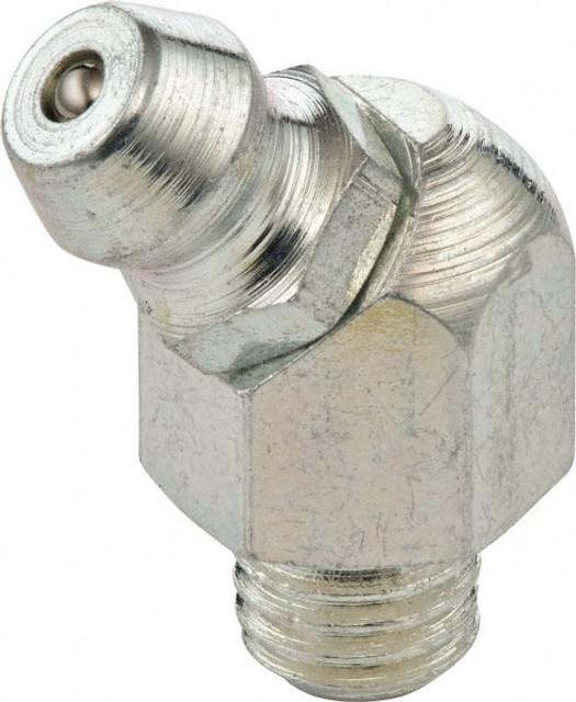 Umeta 1200908 Standard Grease Fitting: 45 ° Head, M8 x 1.25 Metric