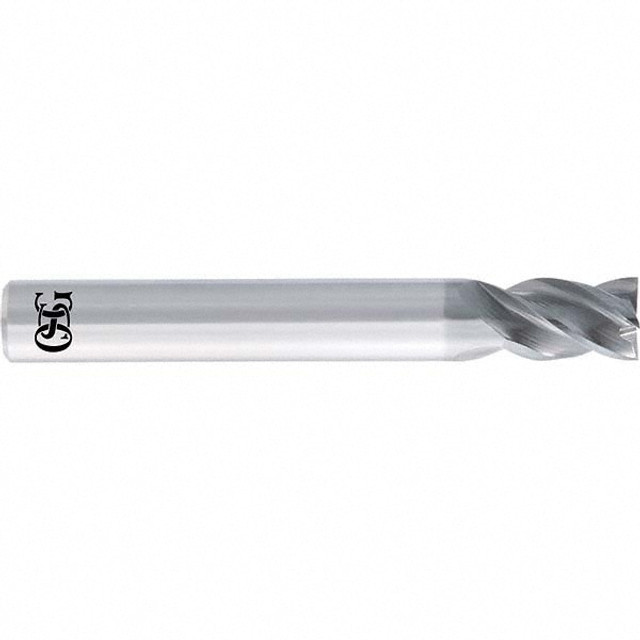 OSG 82002821 Square End Mill:  0.7500" Dia, 1.625" LOC, 0.75" Shank Dia, 4" OAL, 4 Flutes, Solid Carbide