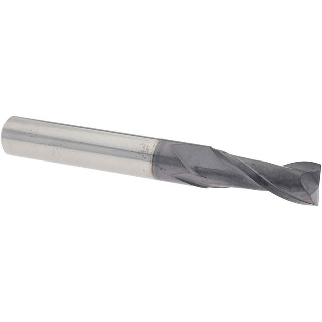 Value Collection MT3290092 Square End Mill: 5/16" Dia, 2 Flutes, 13/16" LOC, Solid Carbide, 30 ° Helix