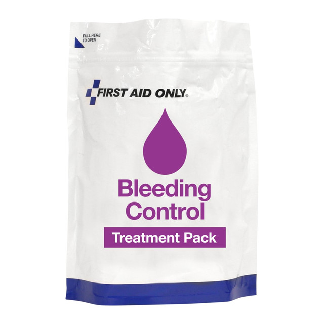 FIRST AID ONLY, INC. 91166 First Aid Only Bleed Control Treatment Pack Refill, White FIRST AID ONLY, INC. 91166 First Aid Only Bleed Control Treatment Pack Refill, White
