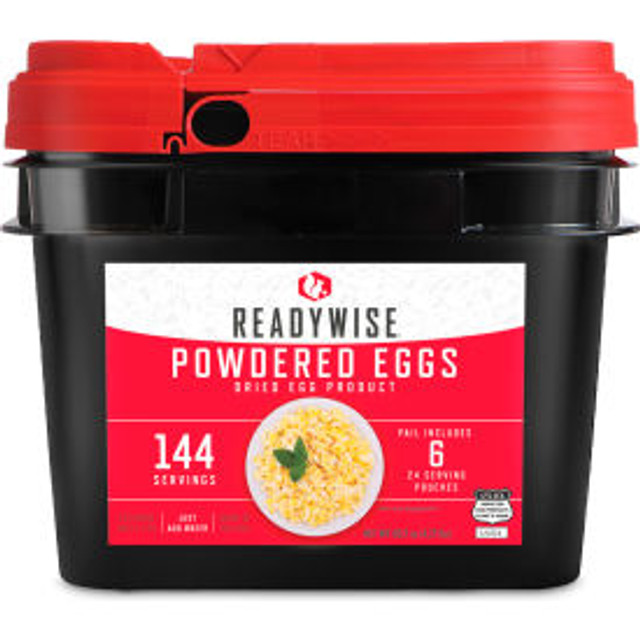 Wise Company Inc ReadyWise 05-516 Powdered Eggs Bucket 144 Servings p/n 05-516