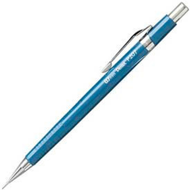 Pentel® Sharp Mechanical Pencil Refillable 0.7mm Blue p/n P207C