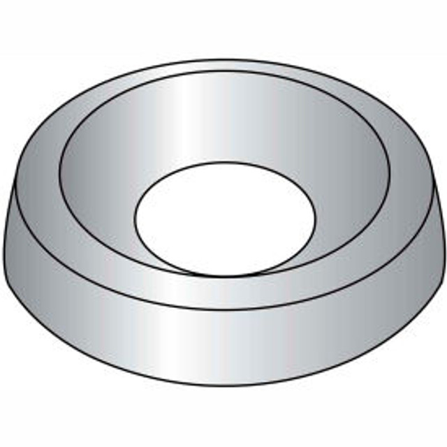 Kanebridge Corporation #8 Countersunk Finishing Washer Nickel - Pkg of 10000 p/n 08WC