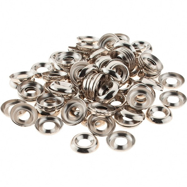 Value Collection 31393 3/32" Thick, Nickel-Plated Finish, Brass, Standard Countersunk Washer