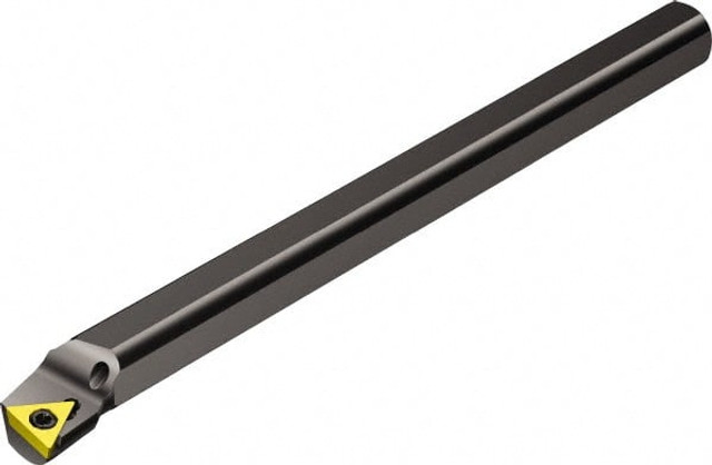 Sandvik Coromant 5723921 Indexable Boring Bar: A40T-STFCR16, 50 mm Min Bore Dia, Right Hand Cut, 40 mm Shank Dia, -1 ° Lead Angle, Steel