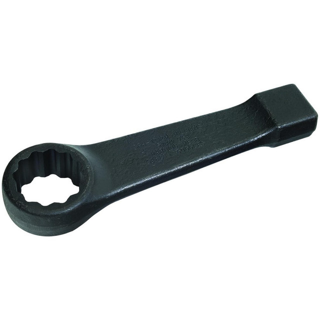 Williams JHWSFH1808CW Box Wrenches; Wrench Type: Striking Box End Wrench ; Size (Decimal Inch): 1-3/8 ; Double/Single End: Single ; Wrench Shape: Straight ; Material: Steel ; Finish: Black Oxide