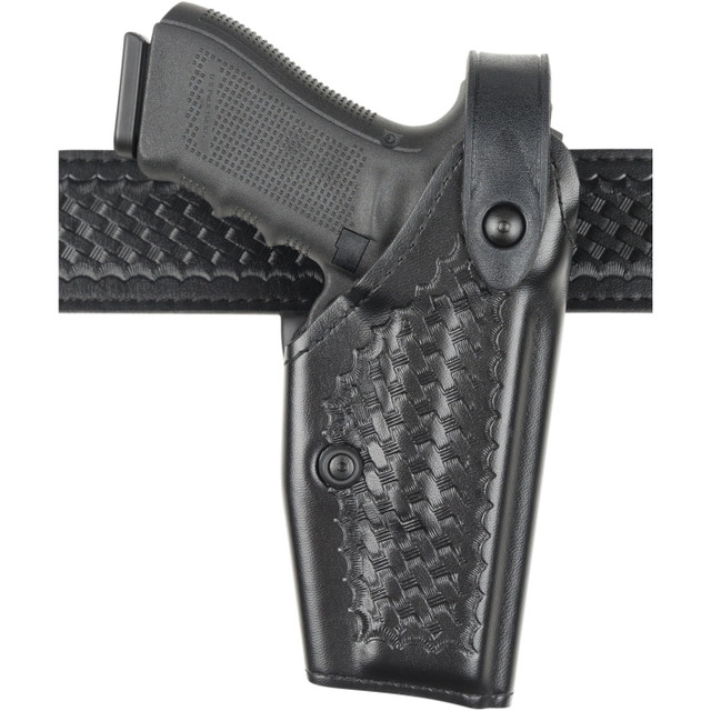 Safariland 1118232 Model 6280 SLS Mid-Ride Level II Retention Duty Holster for Glock 17 Gens 1-4 w/ SureFire X300/X300U