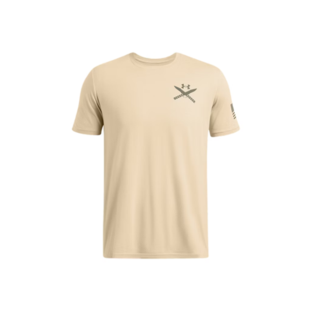 Under Armour 1389463290MD Men's UA Freedom Spine T-Shirt