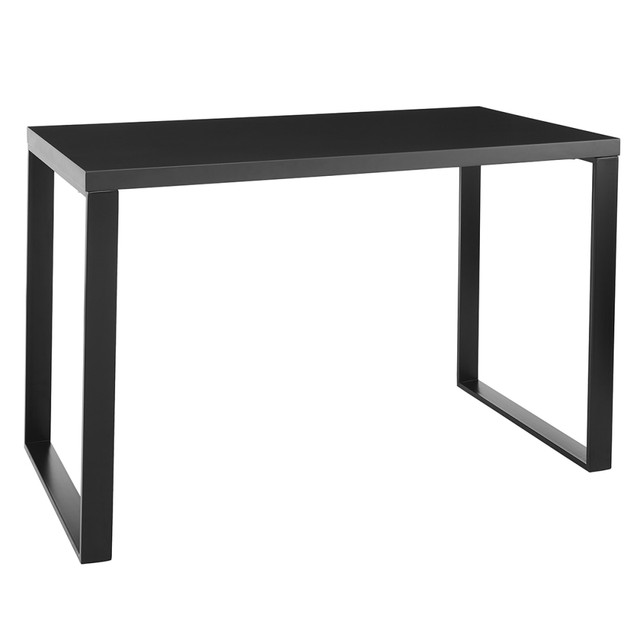 EURO STYLE, INC. 90481-ANT Eurostyle Dillon 48inW Writing Desk, Anthracite