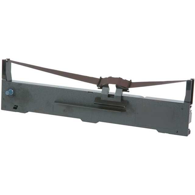 Compatible Epson models: LQ: -590, -590 II, -590 II NT.  .    Delivers better character definition than imitation supplies  Approximate yield: 5 million characters  Engineered to create crisp output in high-performance impact printers  Extended long life for lasting reliability  Compatible with Epson LQ-590  Extra-long ribbon life and lubricating agents in the ink extend the life of your print head. Special fabric is designed specifically to work with Epson printers.  Delivers consistently crisp, black output - time and time again. Long-lasting and easy to install, Epson ribbons provide long life and character definition.  Lubricating agents in ink extend the life of print head.  Recycling solution - designed to encourage recycling, helping you divert materials from landfill.