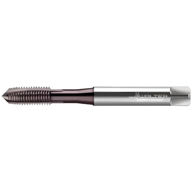 Walter-Prototyp 6432493 Spiral Point Tap: M5x0.8 Metric, 3 Flutes, Plug Chamfer, 6H Class of Fit, High-Speed Steel-E-PM, THL Coated