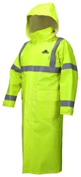 MCR Safety BJ238CHL Big Jake 2,CAT 2,PVC/Meta-Aramid,Coat L
