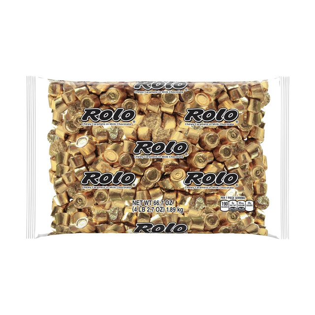 HERSHEY 246-00058 Rolo Chewy Caramels, 4.1-Lb Bag