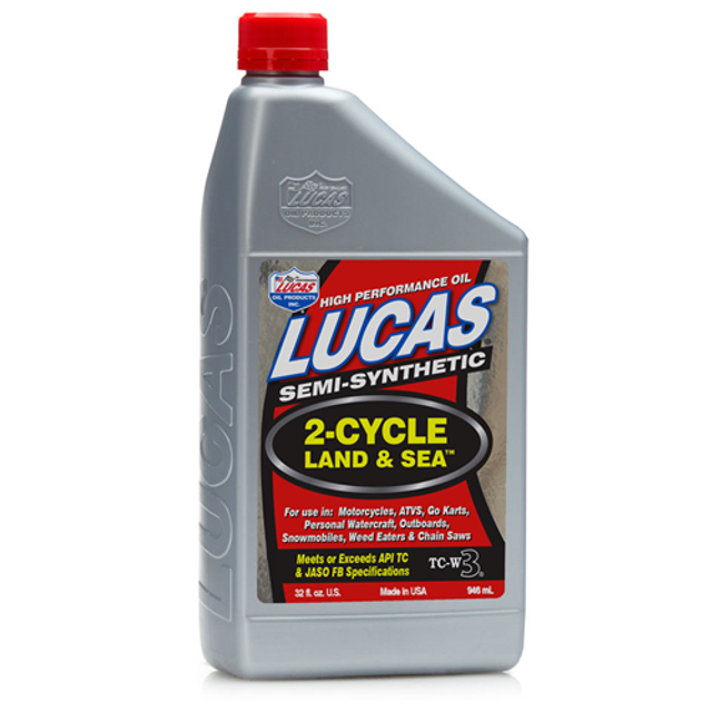 Lucas Oil 10467-6 2-Cycle Land & Sea Oil TC-W3 Lucas Oil 10467-6 2-Cycle Land & Sea Oil TC-W3
