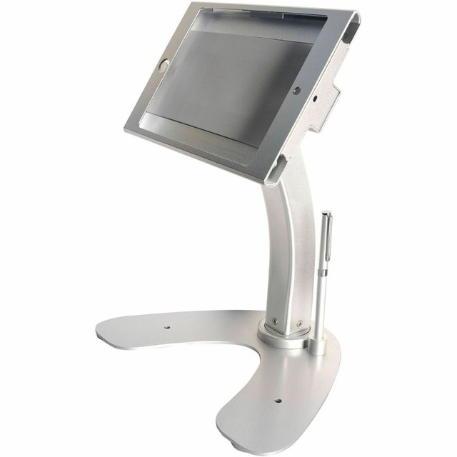 CTA DIGITAL PAD-ASKM Dual Security Kiosk Stand With Locking Case & Cable Enclosure Anti-Theft For Tablet Aluminum Desktop CTA DIGITAL PAD-ASKM Dual Security Kiosk Stand With Locking Case & Cable Enclosure Anti-Theft For Tablet Aluminum Desktop