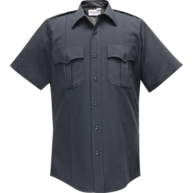 Flying Cross 87R78Z 86 21.0/21.5 N/A Command Short Sleeve Shirt w/ Zipper