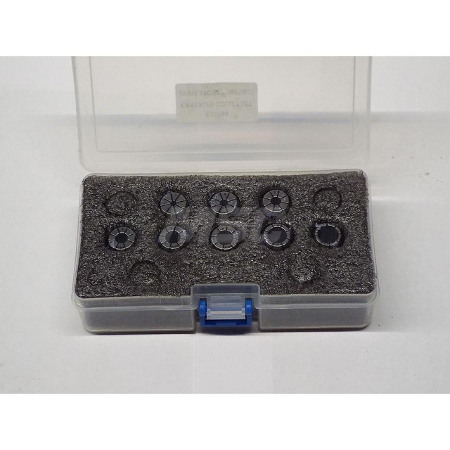 ShopForce CSS180 Collet Set: 8 Pc, Series ER16