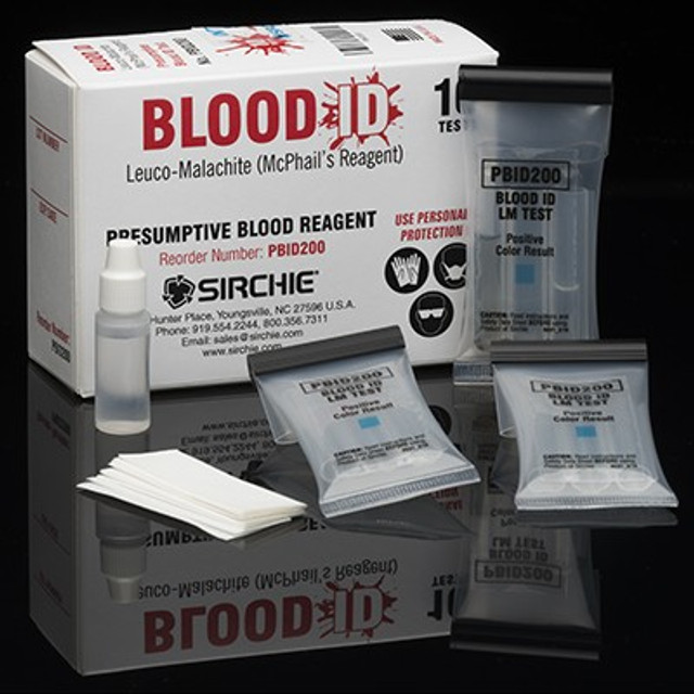 Sirchie PBID200 Blood ID Reagent Kit