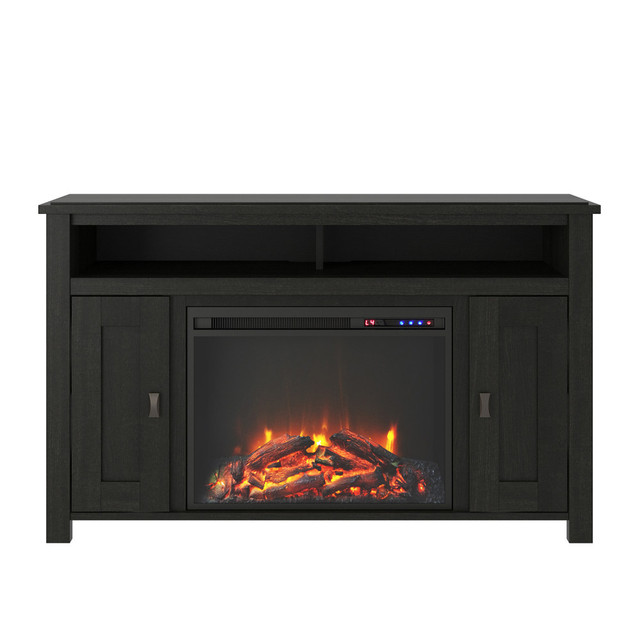 AMERIWOOD INDUSTRIES, INC. 1794866COM Ameriwood Home Farmington Electric Fireplace TV Console For 50in TVs, Black