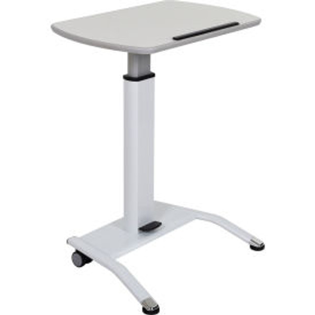 Luxor Corp Luxor® Pneumatic Height Adjustable Lectern - White p/n LX-PNADJ-WH